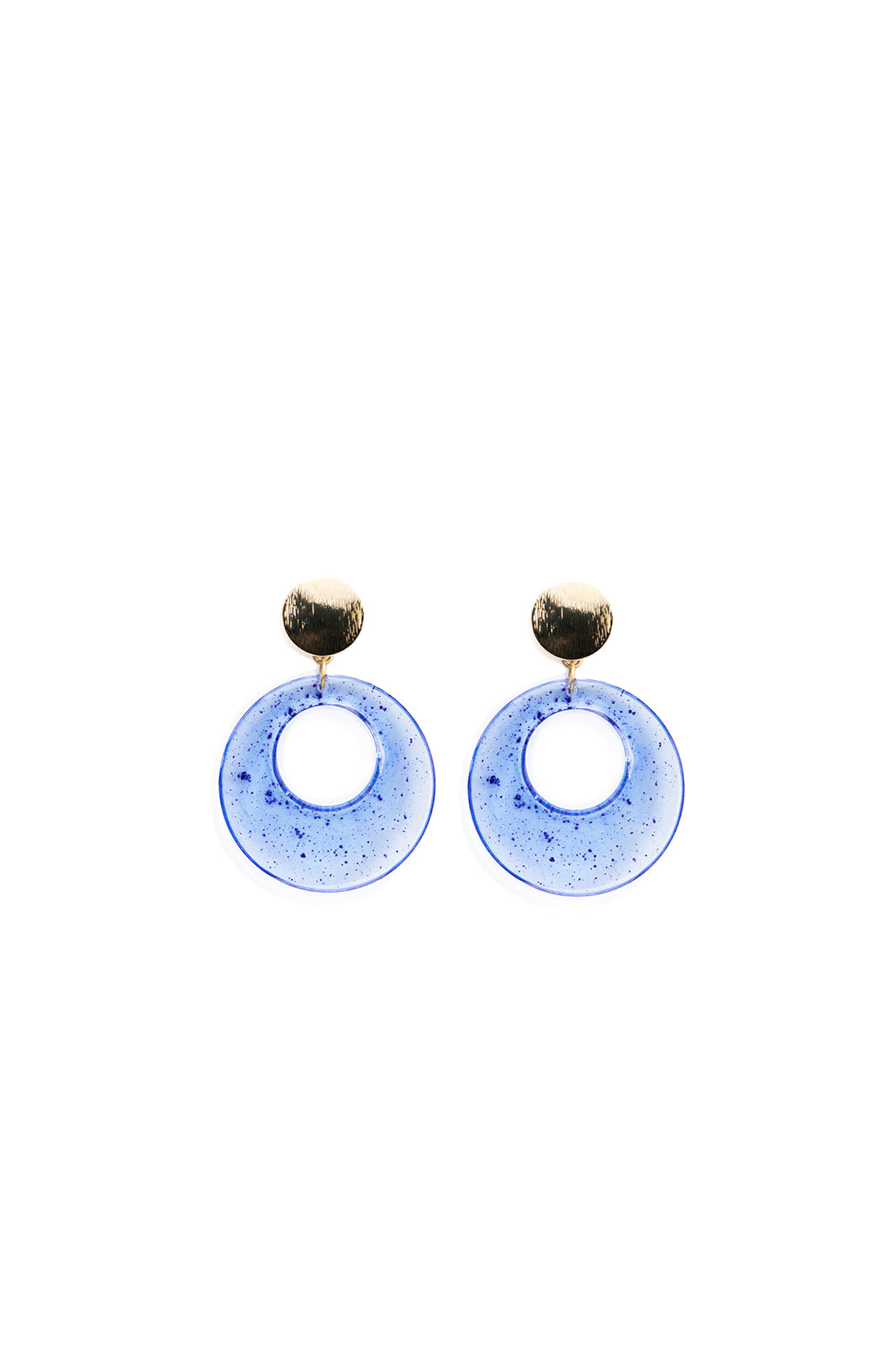 Boucles d'oreilles en résine d'arbre biodégradable