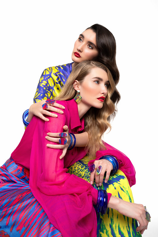 Foulard carré imprimé